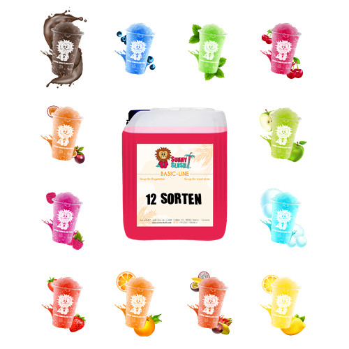 Sunnyslush basic slush sirup - sunnyslush®,
