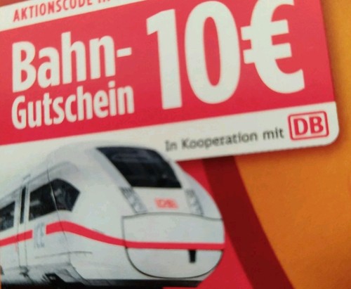 Deutsche bahn - deutsche, 10€